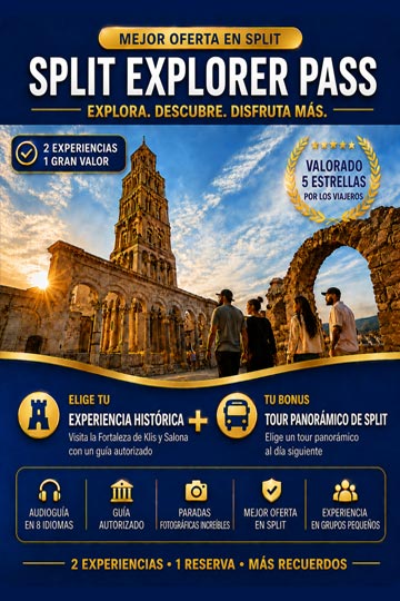 Split Explorer Pass | Reserva un tour y disfruta de otro gratis Split Explorer Pass | Reserva un tour y disfruta de otro gratis