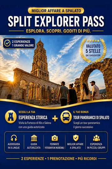 Split Explorer Pass | Prenota un tour e ricevine un altro gratis Split Explorer Pass | Prenota un tour e ricevine un altro gratis