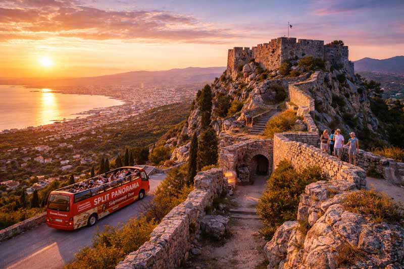 Klis Fortress & Sunset Viewsa
