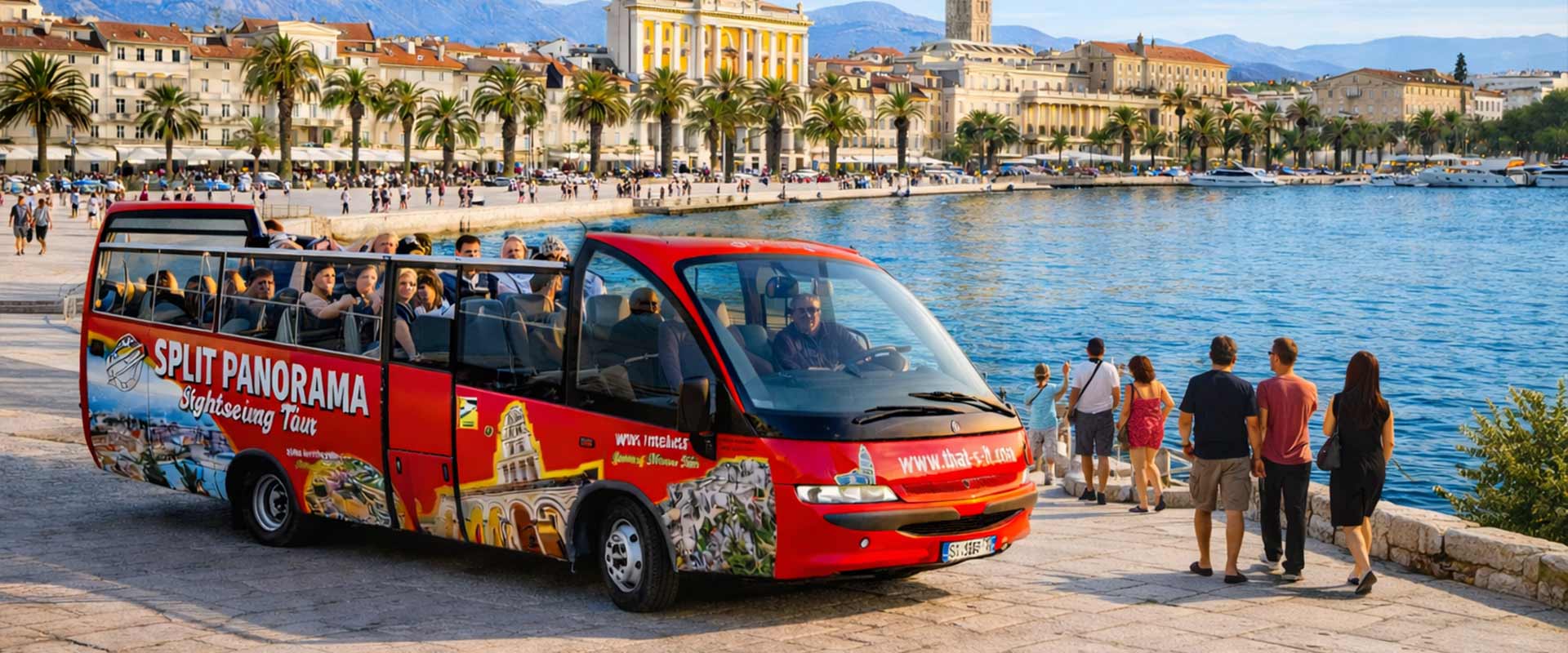 Split Panoramic Bus Tour No Walking Required