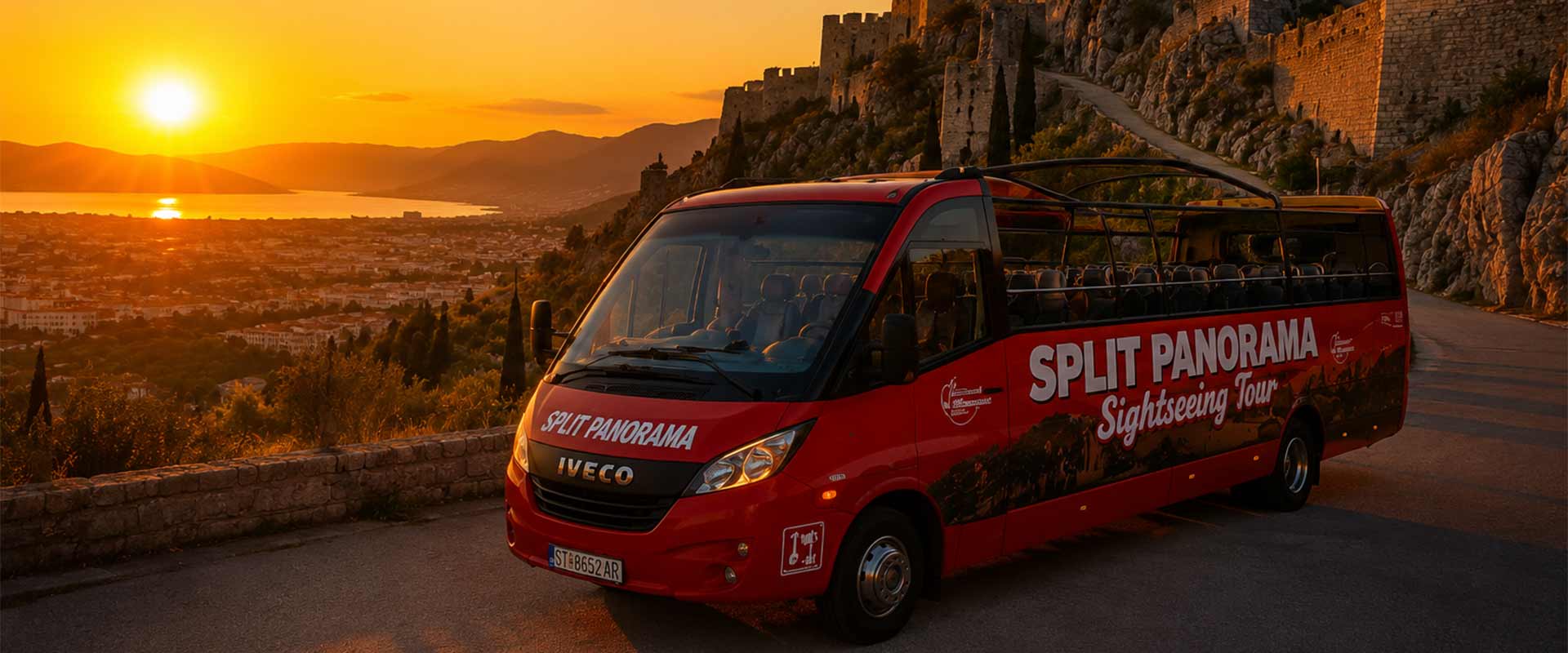 Split Panoramic Bus & Walking Tour - 1700 Years of History Split Panoramic Bus & Walking Tour - 1700 Years of History