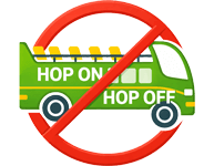 Not Hop-On Hop-Off